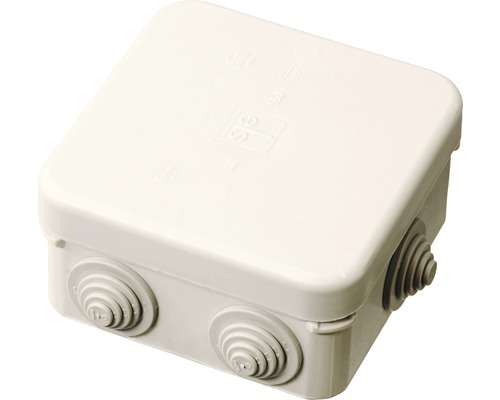 Spelsberg vochtbestendige aansluitdoos IP55 HP90 HxBxD 90x90x45 mm grijs met trapnippel
