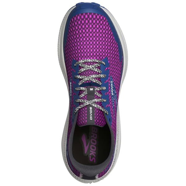 Chaussure trail BROOKS DIVIDE 4 PURPLE/NAVY/OYSTER