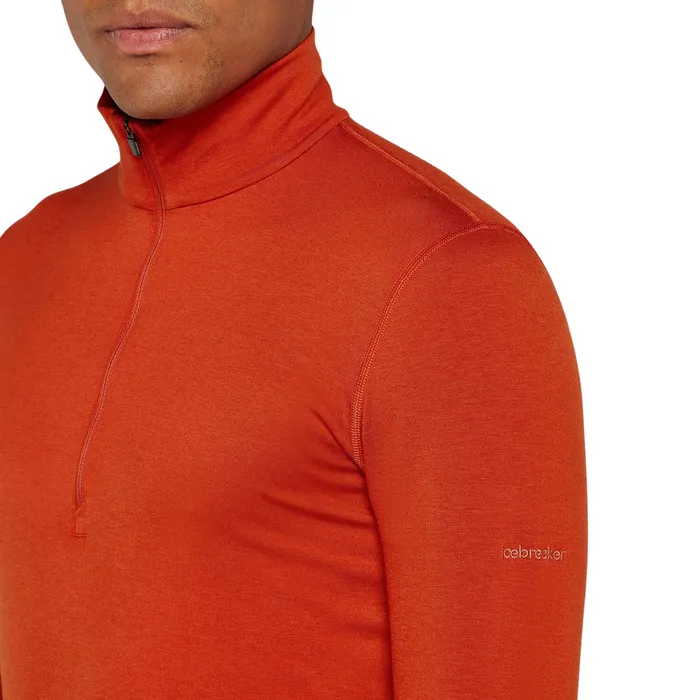 Icebreaker Core Heavyweight Half Zip LS Thermoshirt Heren