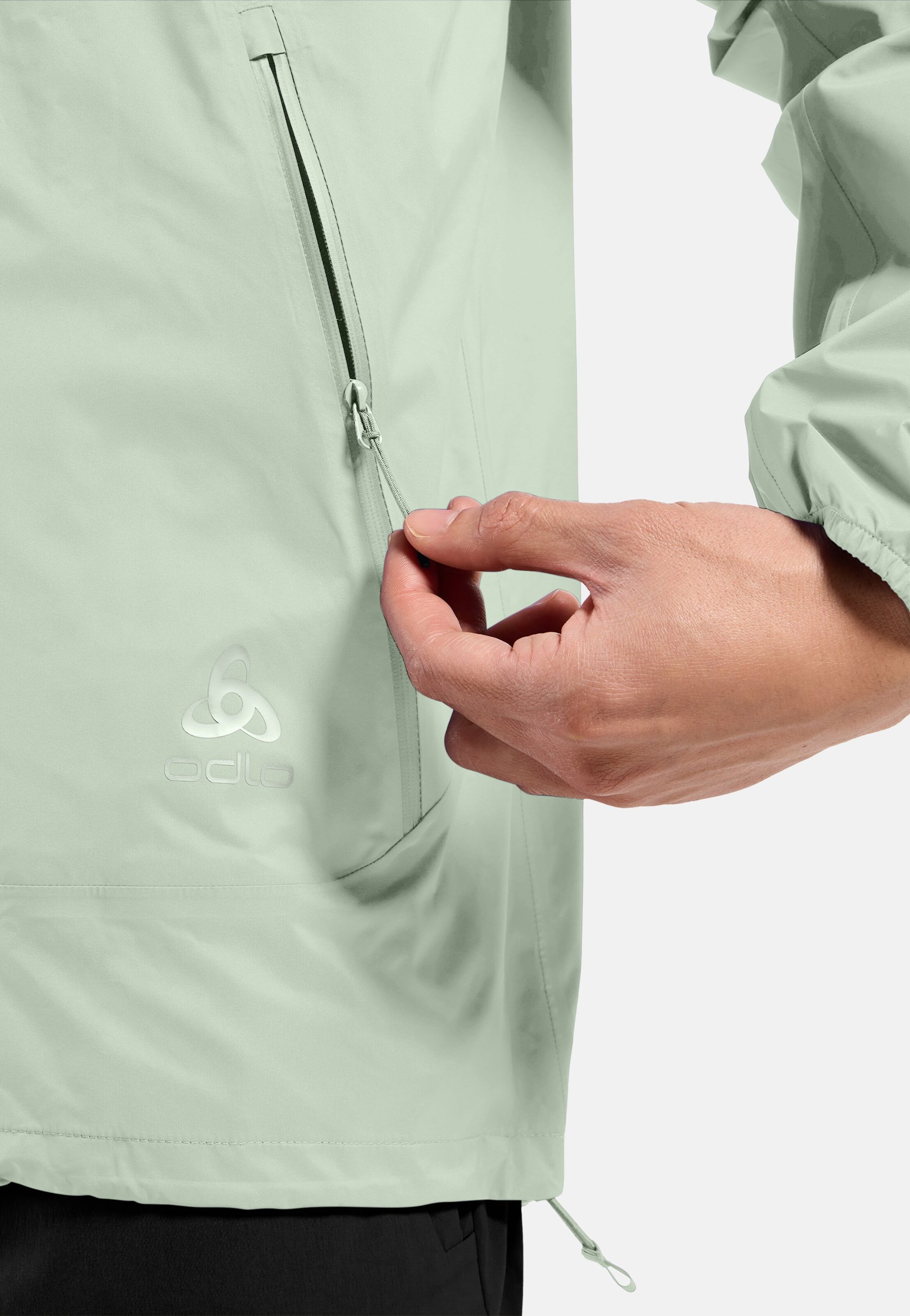 Wasserdichte Essentials 2.5L Hardshell-Jacke in ambrosia
