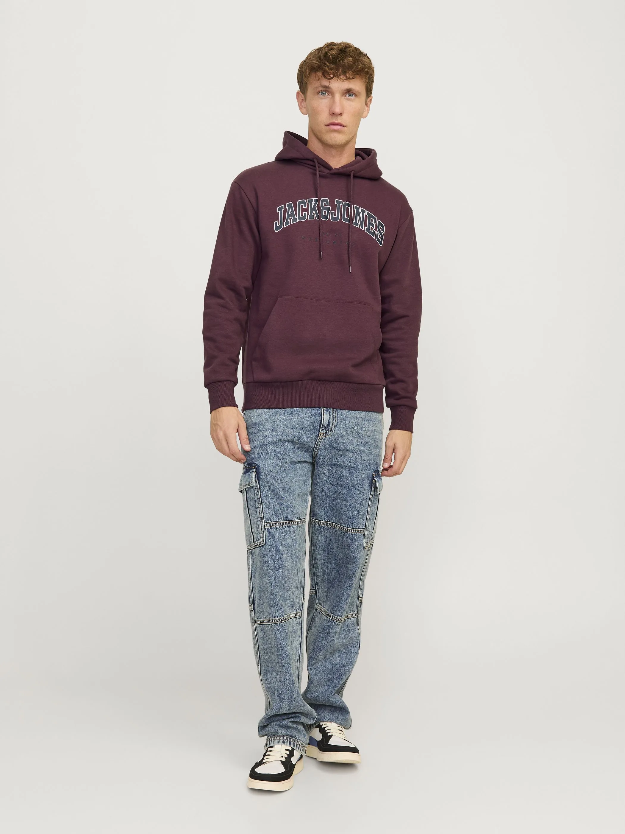 Jack&Jones JJECALEB VARSITY SWEA Hoodie