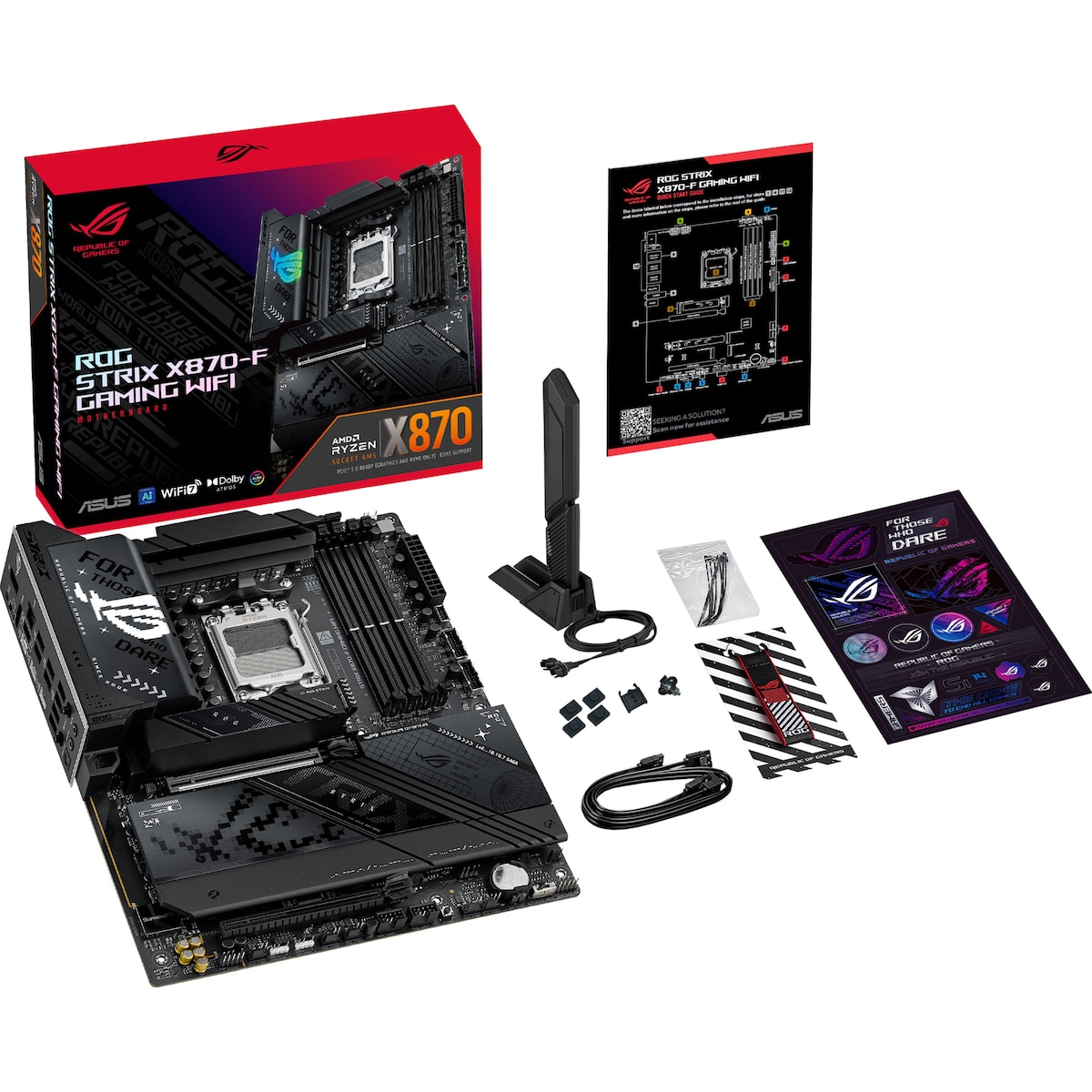 ASUS ROG STRIX X870-F GAMING WIFI motherboard
