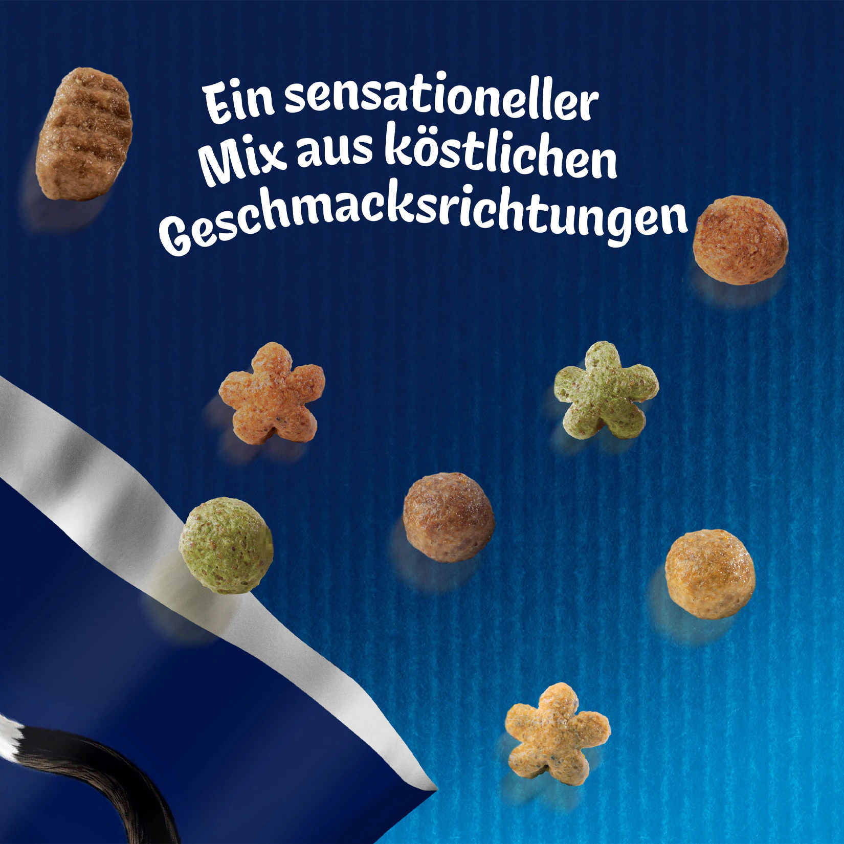 Felix Katzennahrung Sensations 1 kg, verschiedene Sorten, 10er Pack