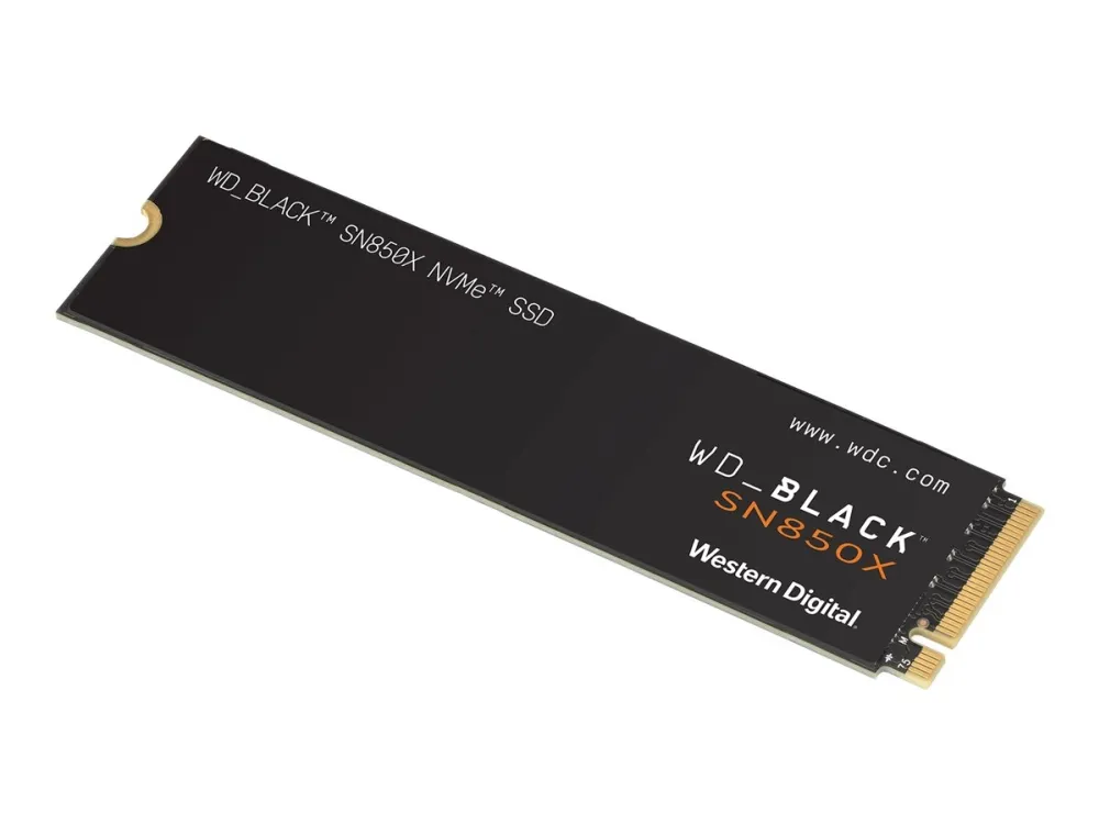 WD_BLACK SN850X NVMe SSD WDS200T2X0E - SSD - 2 TB - intern - M.2 2280 - PCIe 4.0 x4 (NVMe)