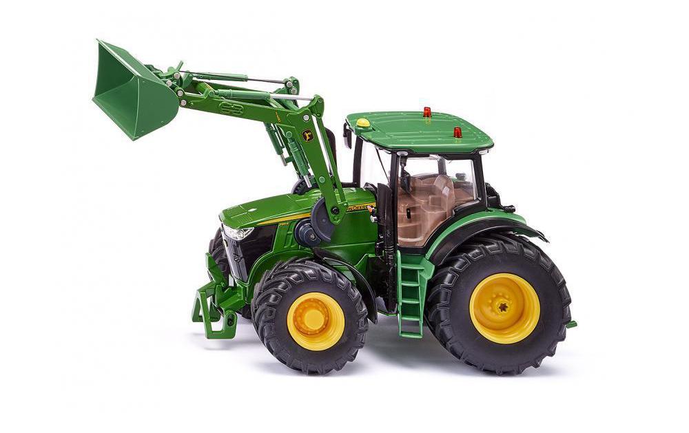 Traktor John Deere 7310R mit Controller RTR, 1:32<br>Siku Control Traktor mit funktionsfähigem Frontlader und Bluetooth Fernsteuerung