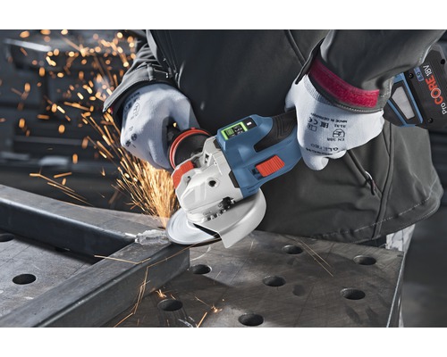 Bosch GWX 18V-15 SC BITURBO accu haakse slijper met X-LOCK snelwisselsysteem, zonder accu en lader