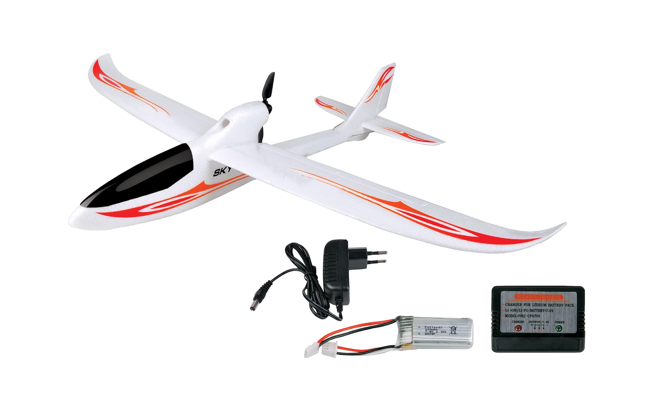 Motorsegler Sky Runner V3 Gyro RTF<br>3-Kanal Mini Elektosegler für Einsteiger