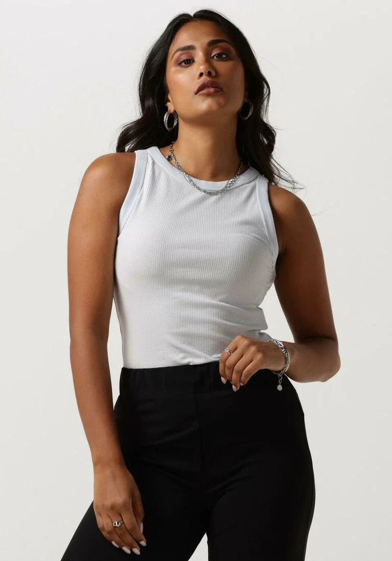 PENN & INK lichtblauwe penn & ink top singlet