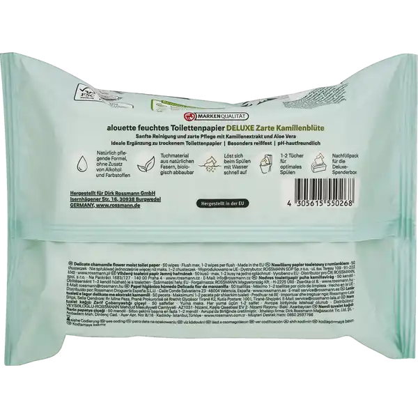 feuchte Toilettentücher Kamille Deluxe