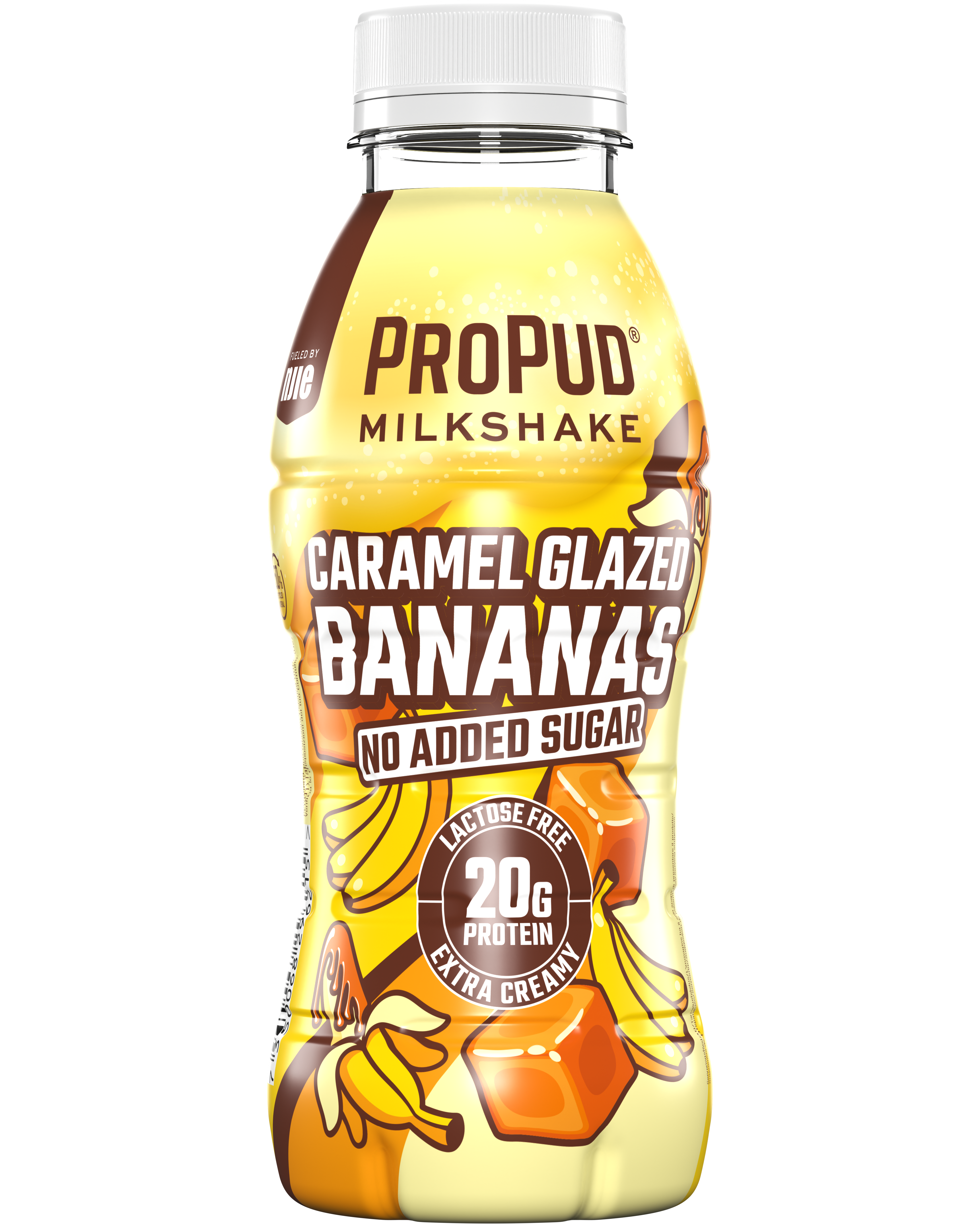 NJIE ProPud Milkshake - Caramel Glazed Bananas 8x330ml