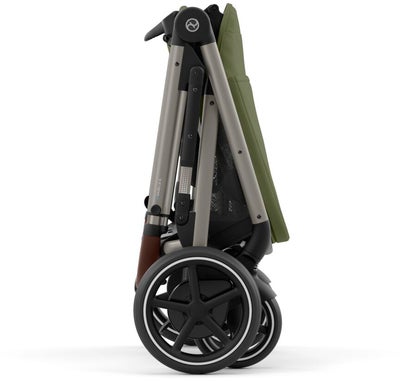 Cybex e-GAZELLE S Sportsvogn, Taupe/Moss Green