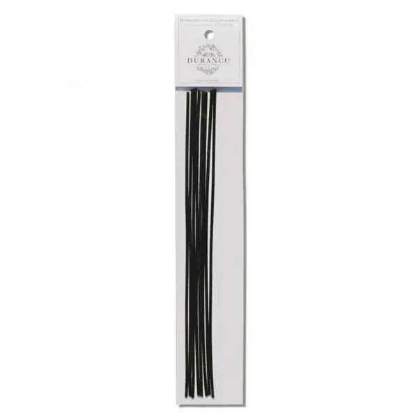 Durance Hastes de Rattan Preto para Buquês Perfumados, 16 unidades
