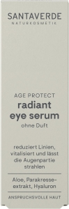 SANTAVERDE anti-age/age protect radiant eye serum, 10 ml