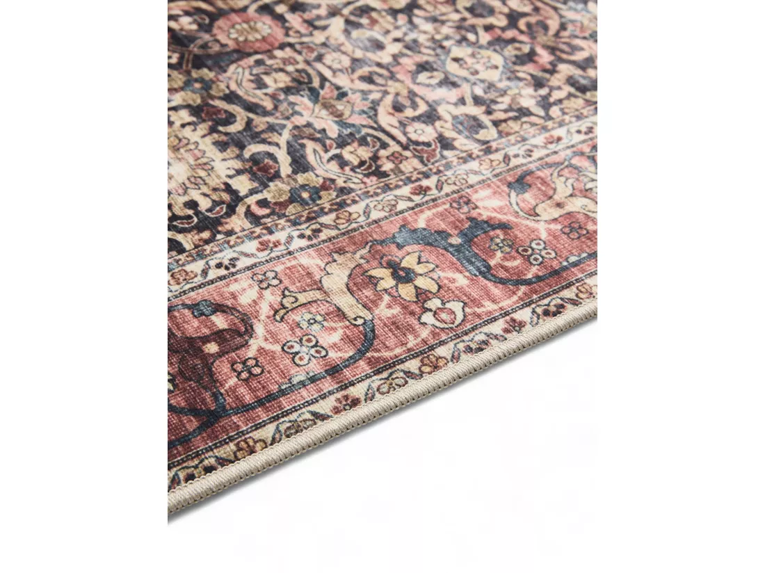 Tapis lavable George Multicouleur/Rouge 160x230 cm