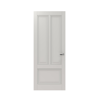 Lundia binnendeur Frama Tva 2A01 wit gegrondverfd opdek links 68 x 231,5 cm