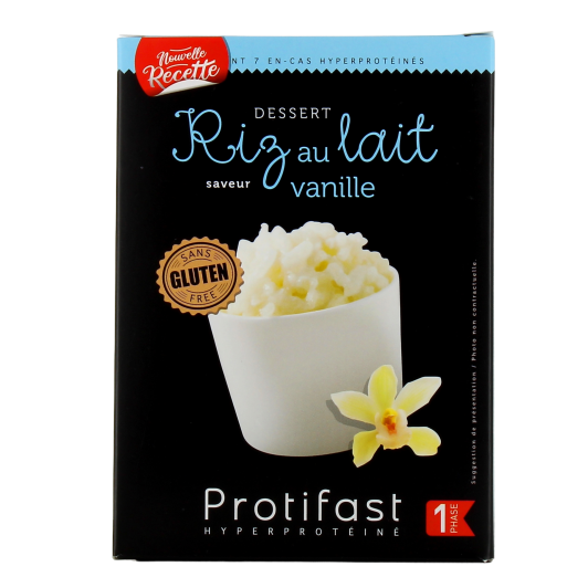 Riz au lait arôme vanille Protifast