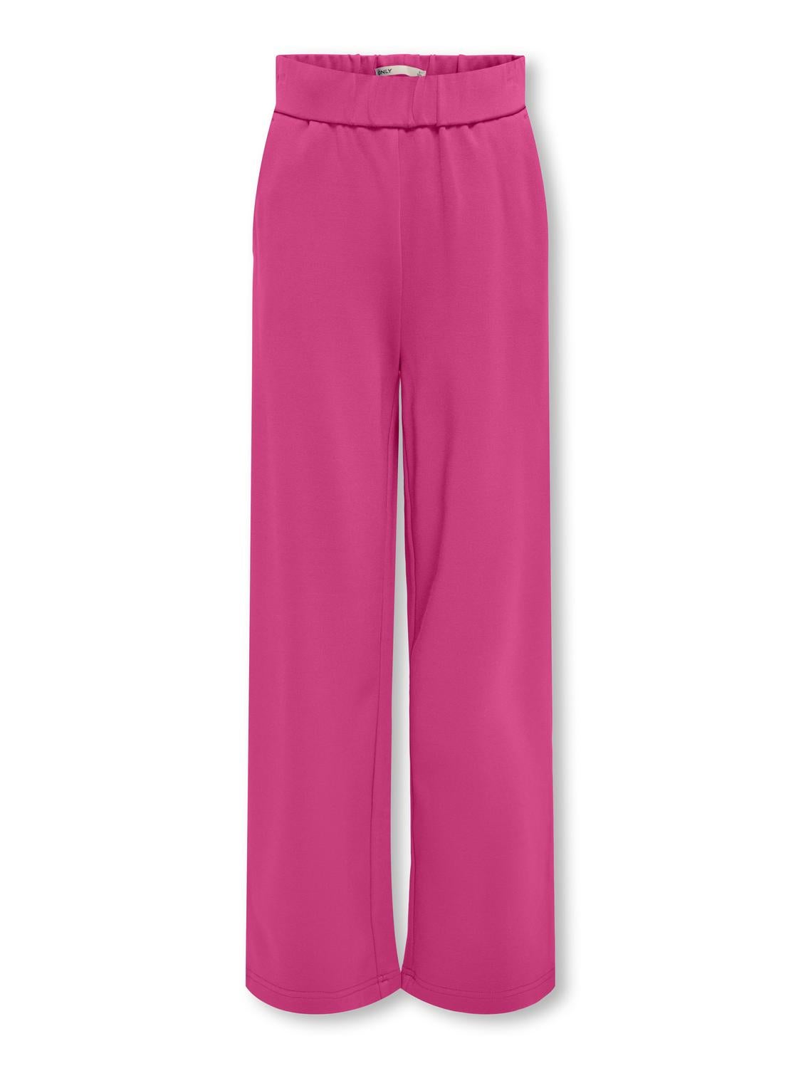 KOGPOPTRASH Locker geschnitten Hose Raspberry Rose