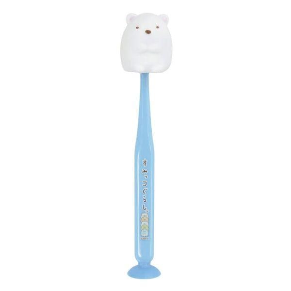 San-X - San-X Sumikko Gurashi tandenborstel met zuignap en dop Shirokuma