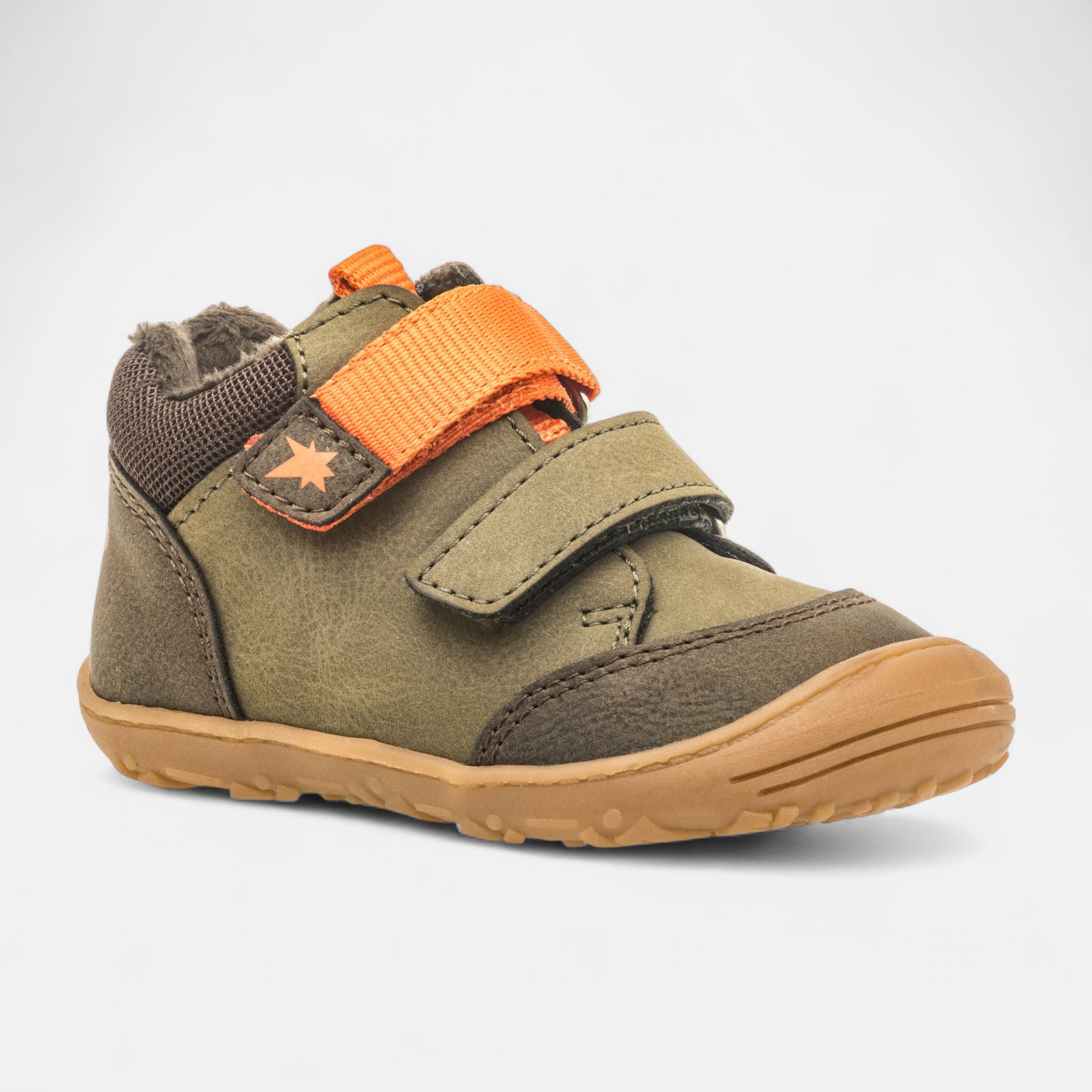 Baskets hautes Bébé garçon kaki