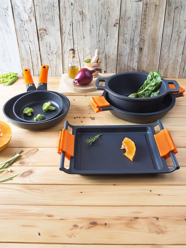 Bratentopf niedrig EFFICIENT-Serie, 24 cm, 2,3 Liter
