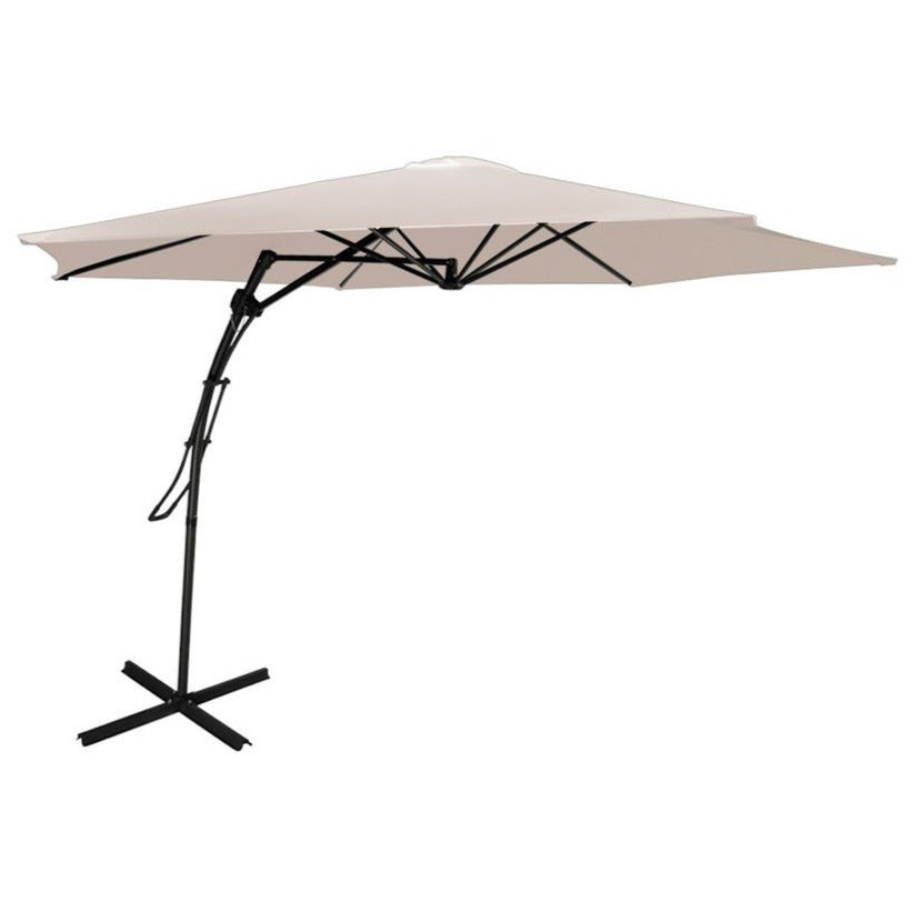Feel Furniture - Zweefparasol - 3 Meter - CrÃ¨me