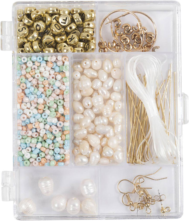 Creativ Company DIY Mix Smykker, Ferskvandsperler