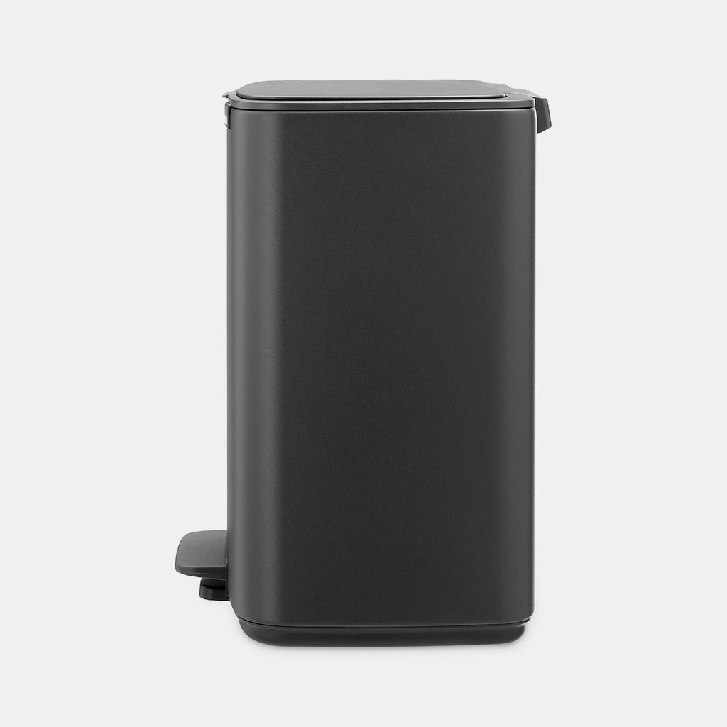 Bo Pedaalemmer, 12 liter, stil sluitend, kunststof binnenemmer - Miner