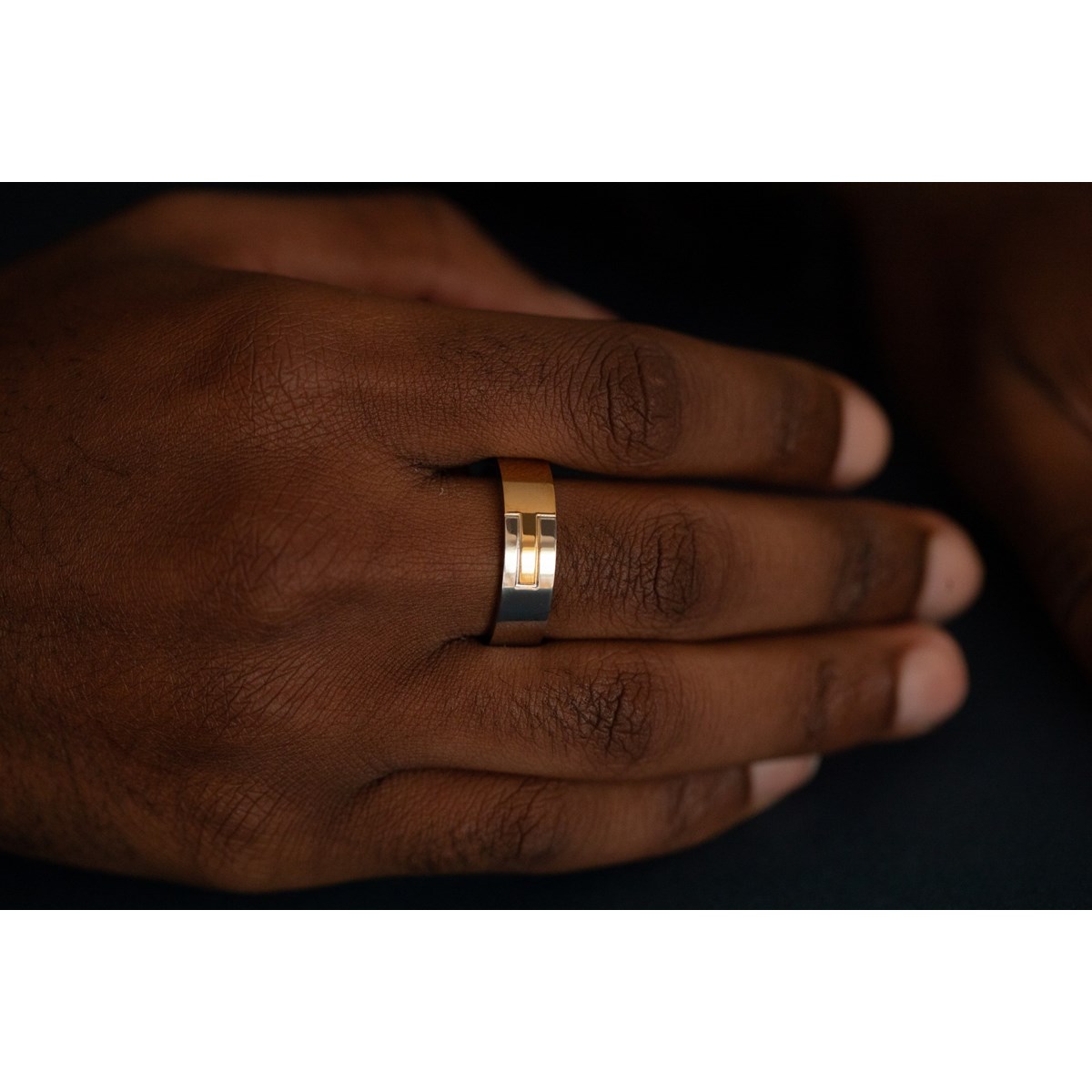 Bague Issa en Acier 316L