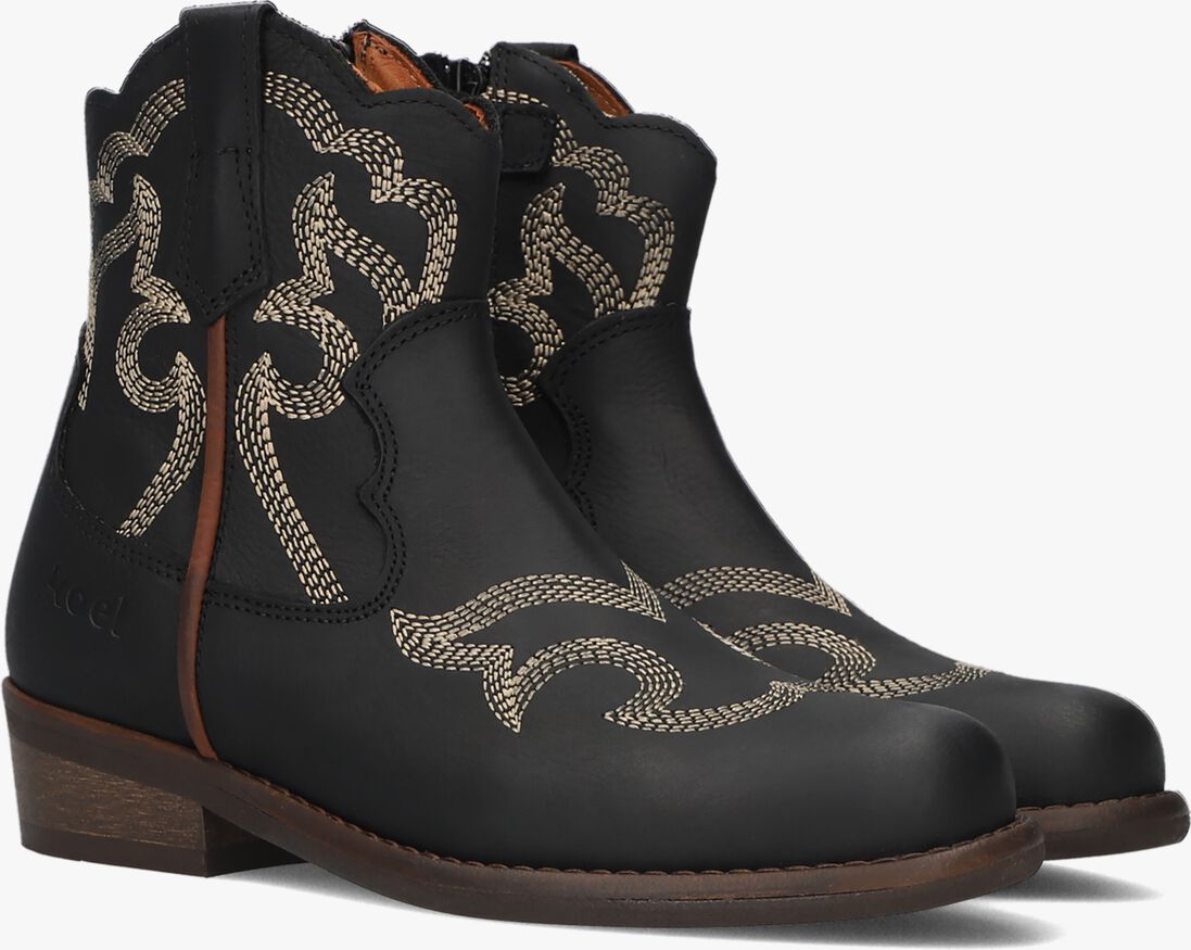 KOEL4KIDS zwarte koel4kids cowboylaarzen 10m012