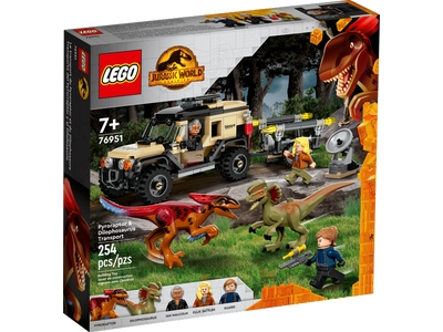 LEGO Pyroraptor & Dilophosaurus transport (76951)