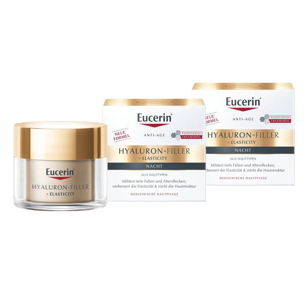 Eucerin® Hyaluron-Filler + ELASTICITY Nachtpflege