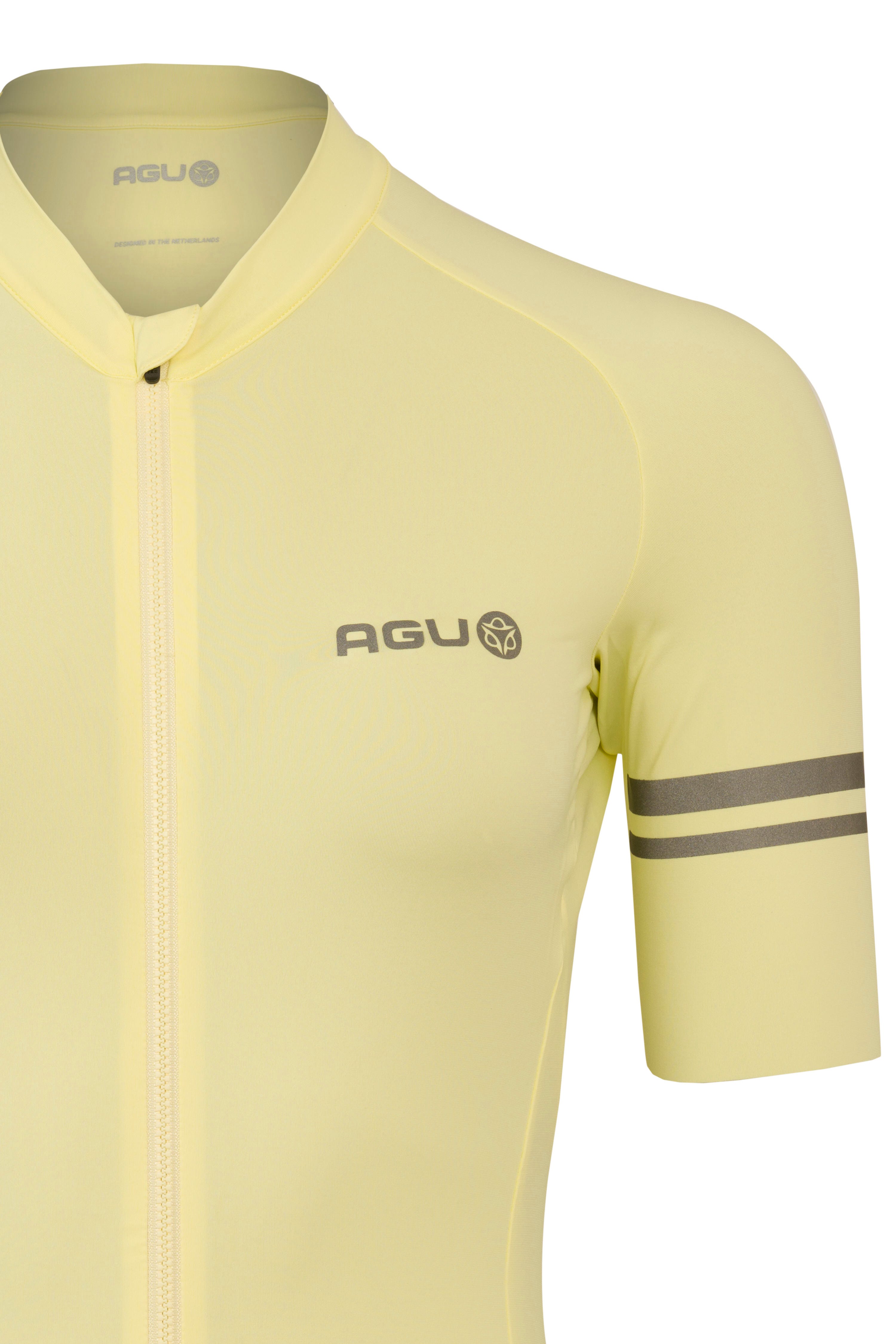 AGU Solid Performance Dames fietsshirt - Beige