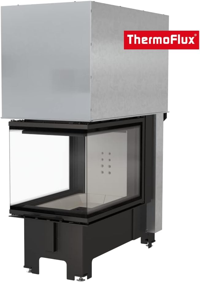 ThermoFlux Kamineinsatz TFB1-HLRF 50/70 | 3-seitig, Guillotine | 11 kW