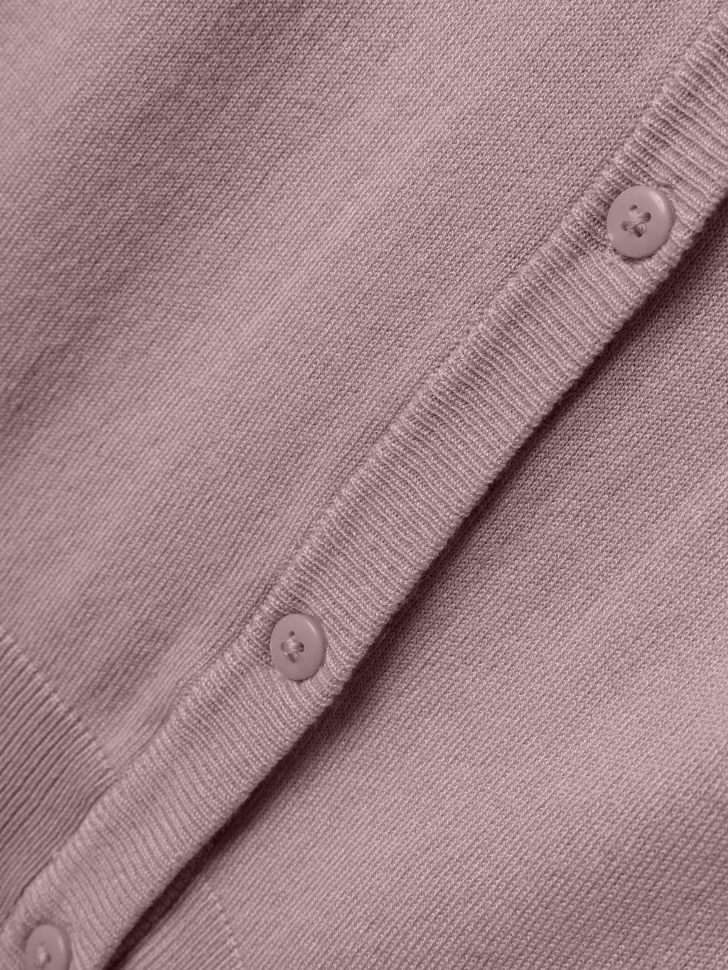 NAME IT fijngebreid vest NKFVAMONE mauve
