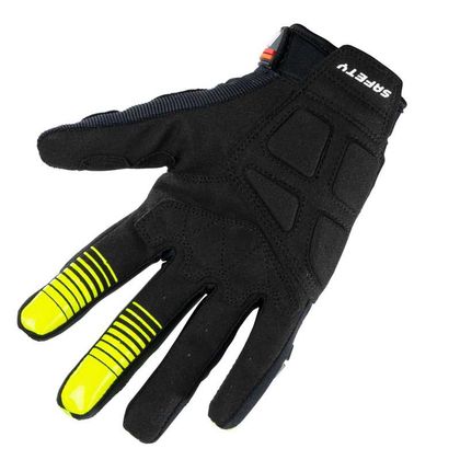 Gants Enduro Kenny SAFETY - BLACK RED ORANGE 2023 - Noir / Rouge