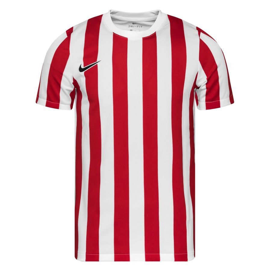 Nike Maillot DF Striped Division IV - Blanc/Rouge/Noir