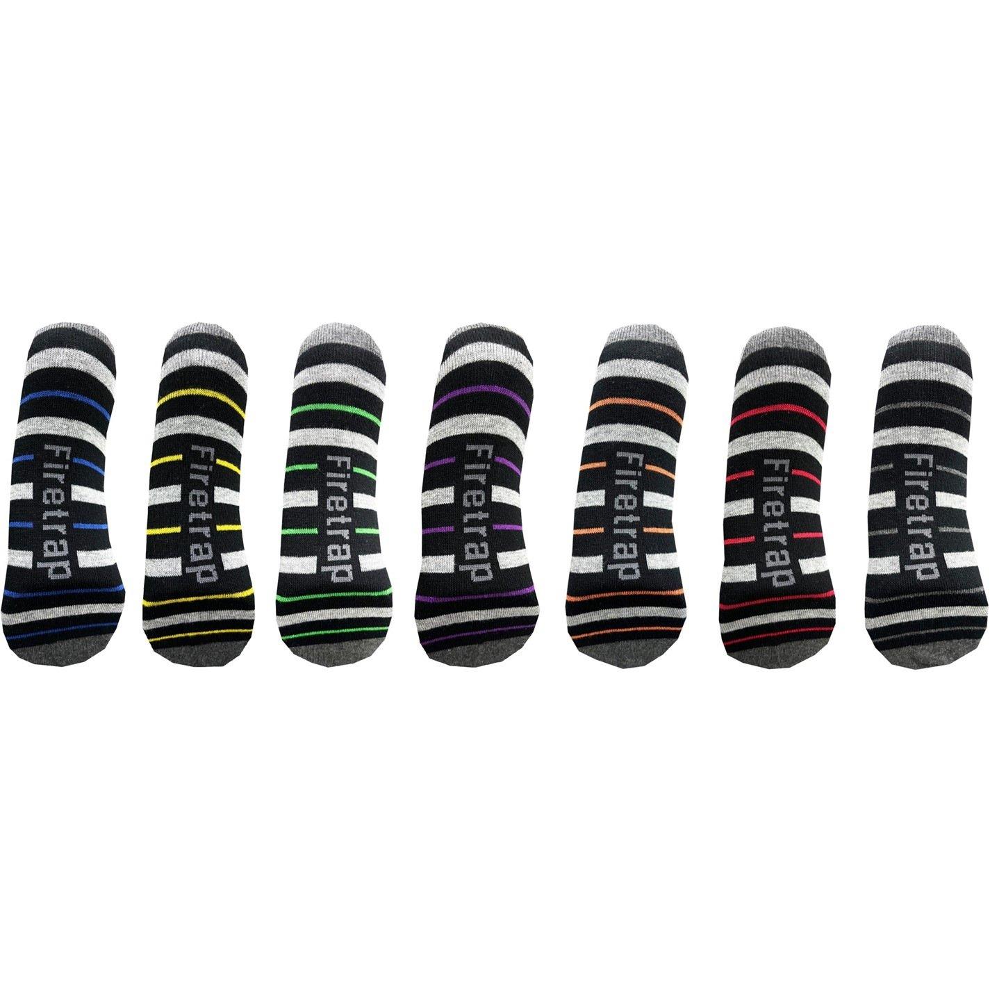 Firetrap Formal Socks 7 Pack Mens