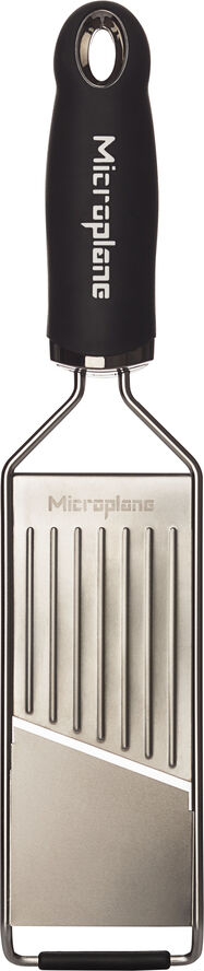 Microplane Microplane Gourmet slicer m. 2 mm fast skær Sølv/sort