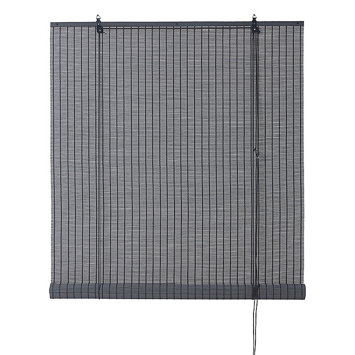 Store enrouleur bambou Colours Java gris 90 x 180 cm