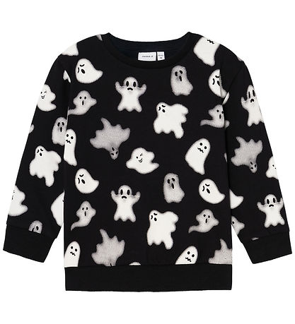 Name It Sweatshirts - Halloween - NmnOwen - Blåck