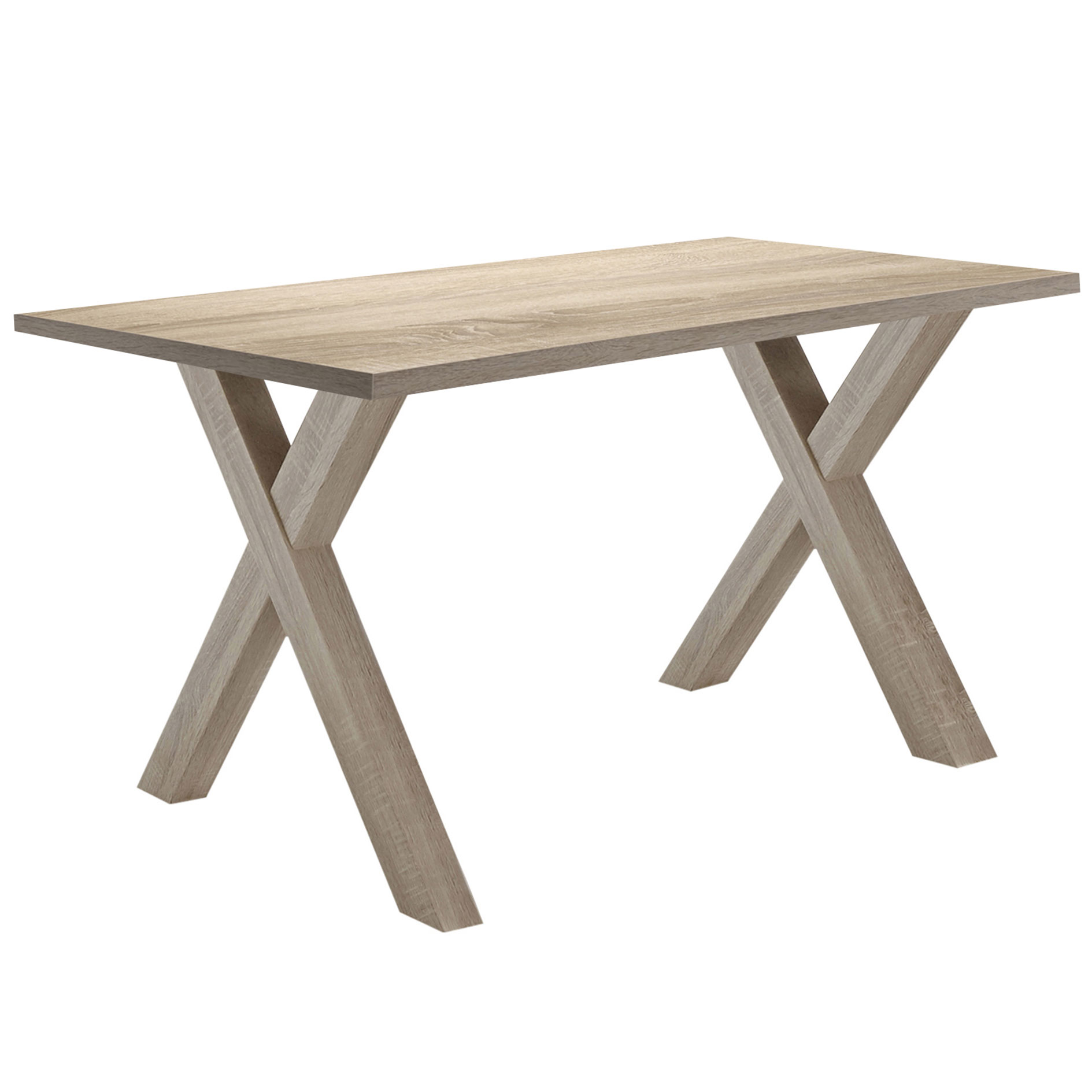 Schreibtisch - Eiche sägerau - 140x70 cm