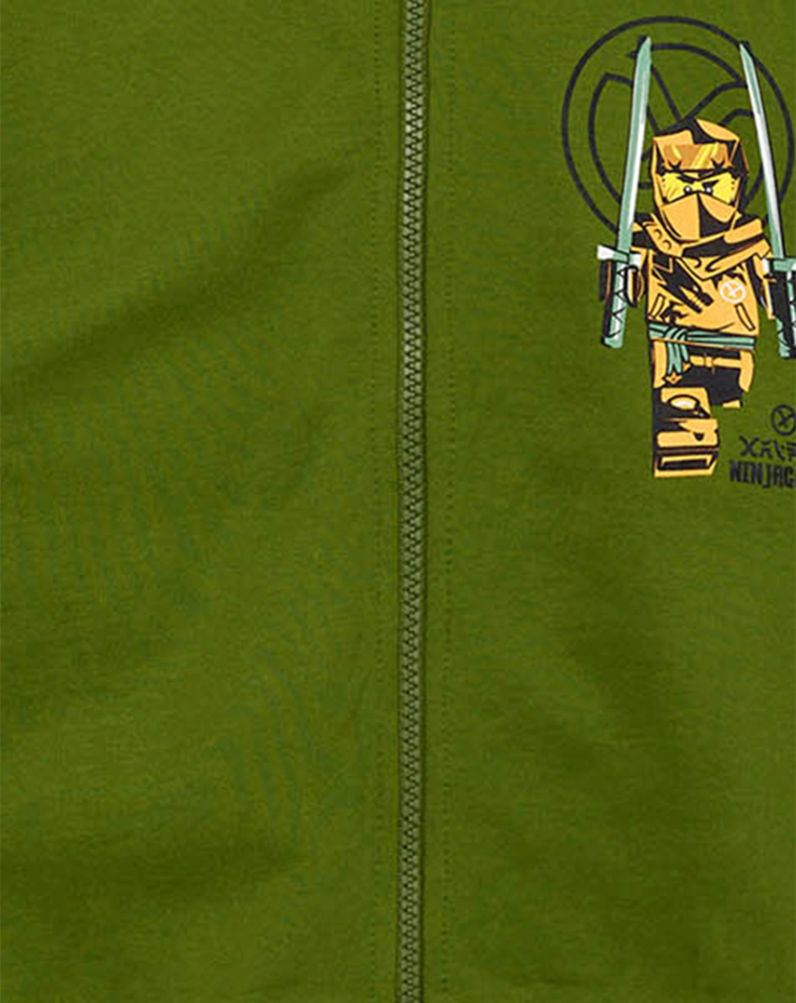 Kapuzen-Sweatjacke LWSCOUT 203 in twist of lime