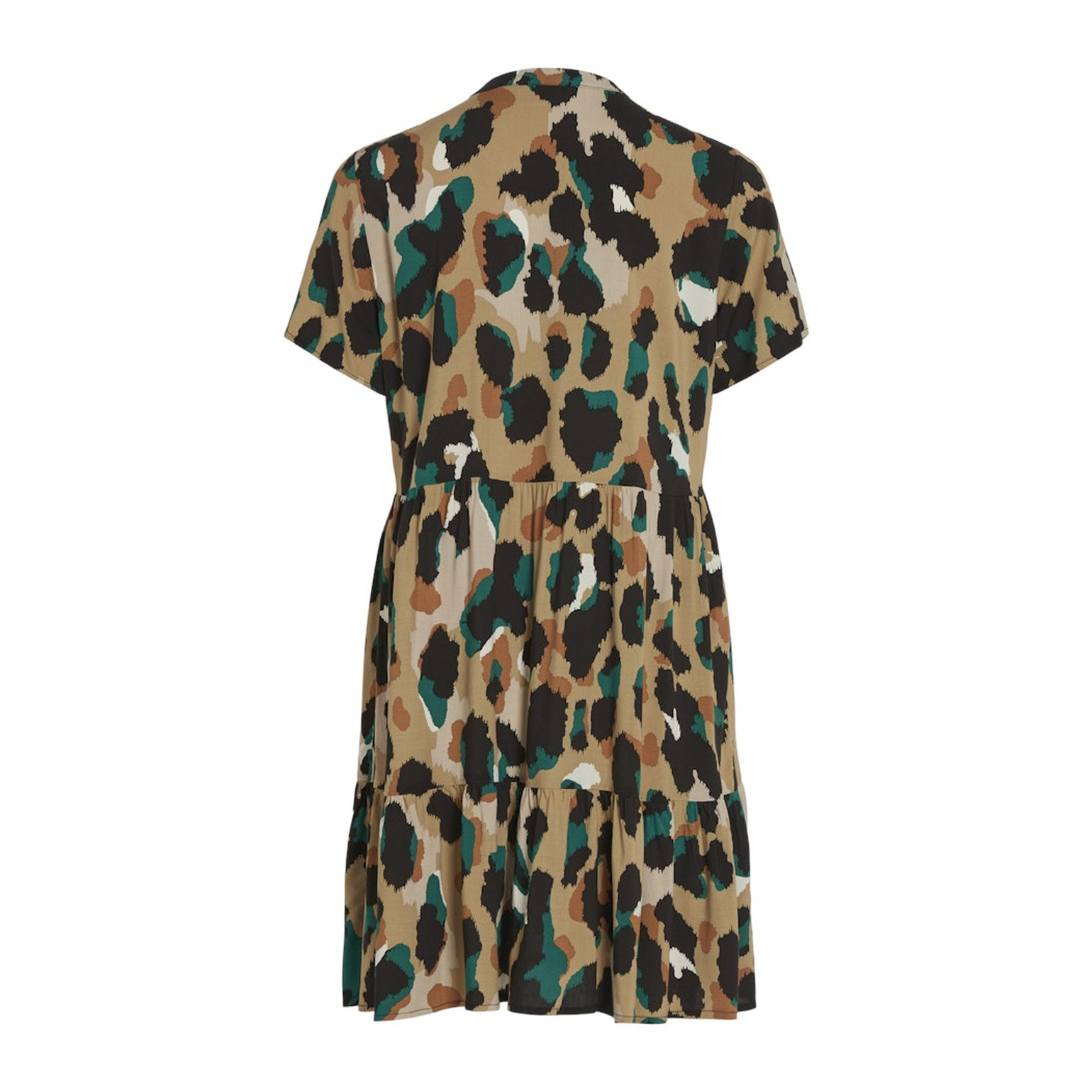 Vila VIPAYA V-NECK S/S DRESS - NOOS