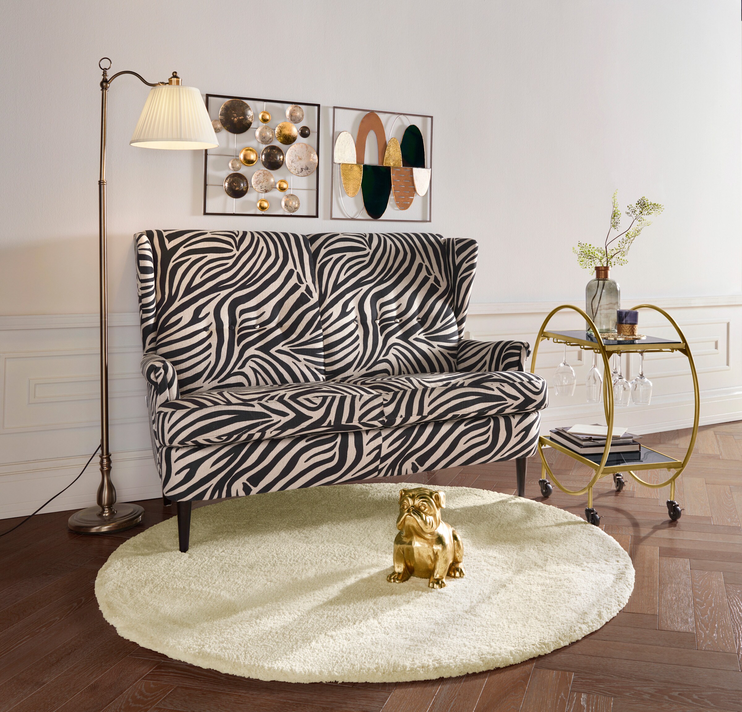 heine home Teppich in offwhite