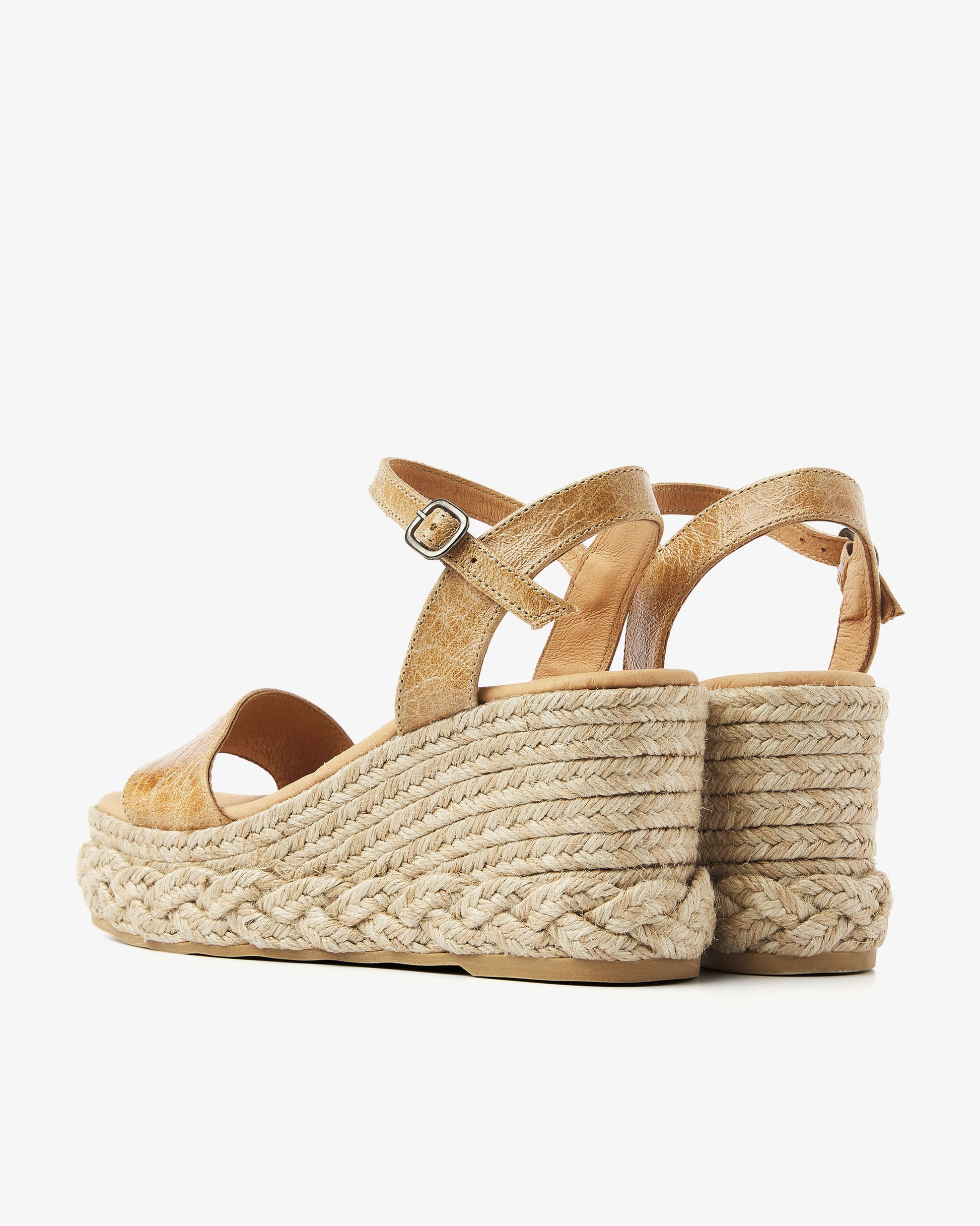 VIA VAI cognac espadrilles  Capri Neva