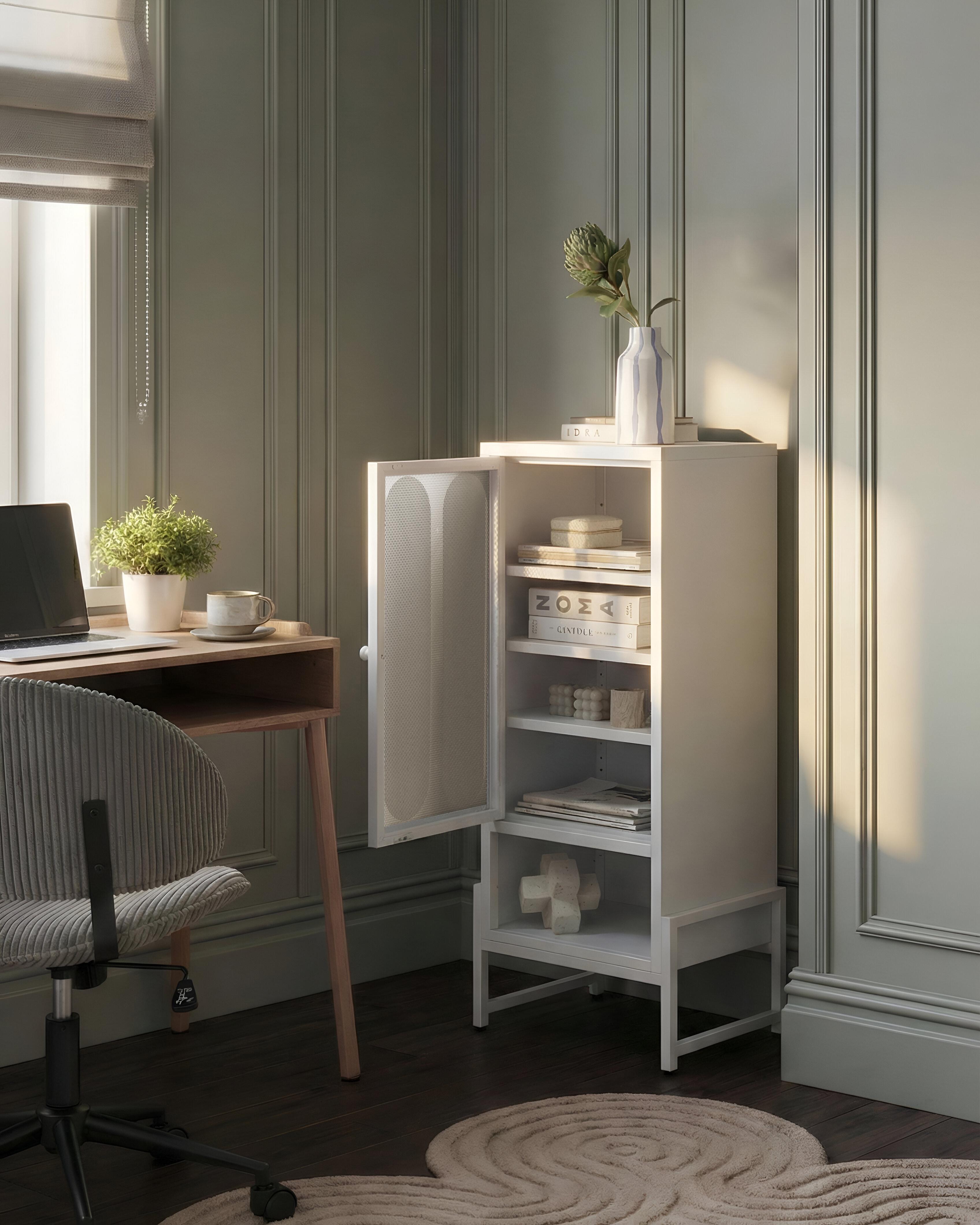 Dressoir SOLETTA Metaal Wit