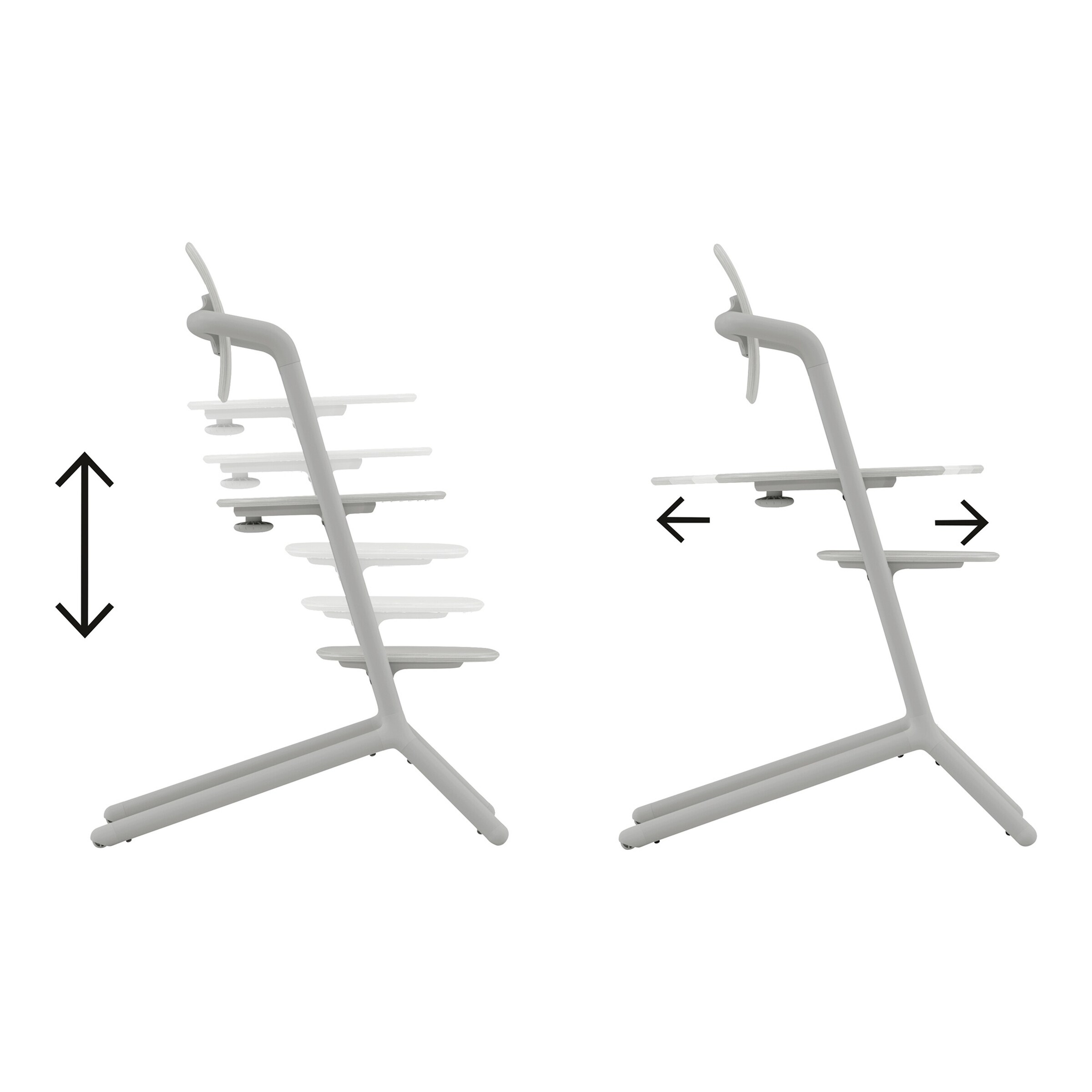 Cybex - GOLD Treppenhochstuhl Lemo 2.0 4-in-1 Set Suede Grey