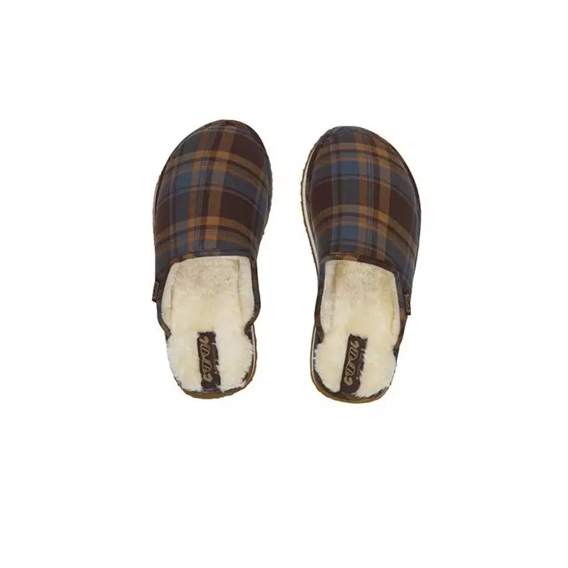 Chausson pantoufle COOL home men plaid