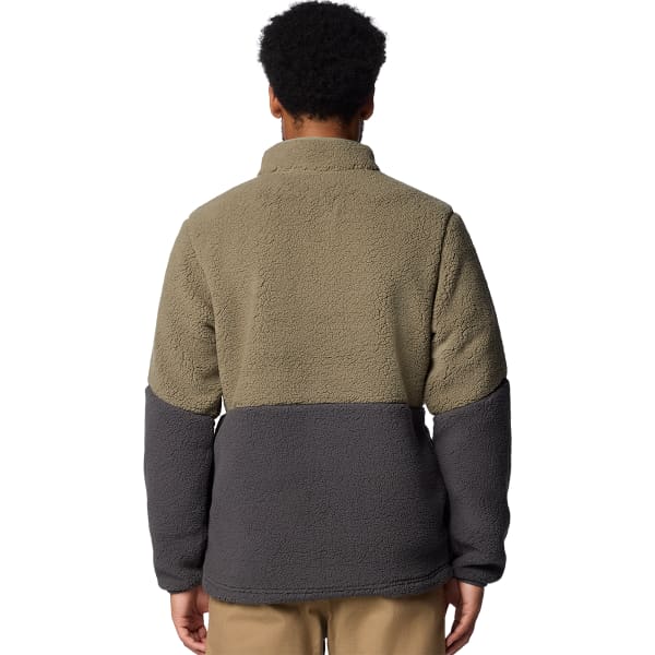 Veste polaire COLUMBIA MOUNTAINSIDE HEAVYWEIGHT FLEECE STONE GREEN/SHARK/ANCIENT FOSSIL
