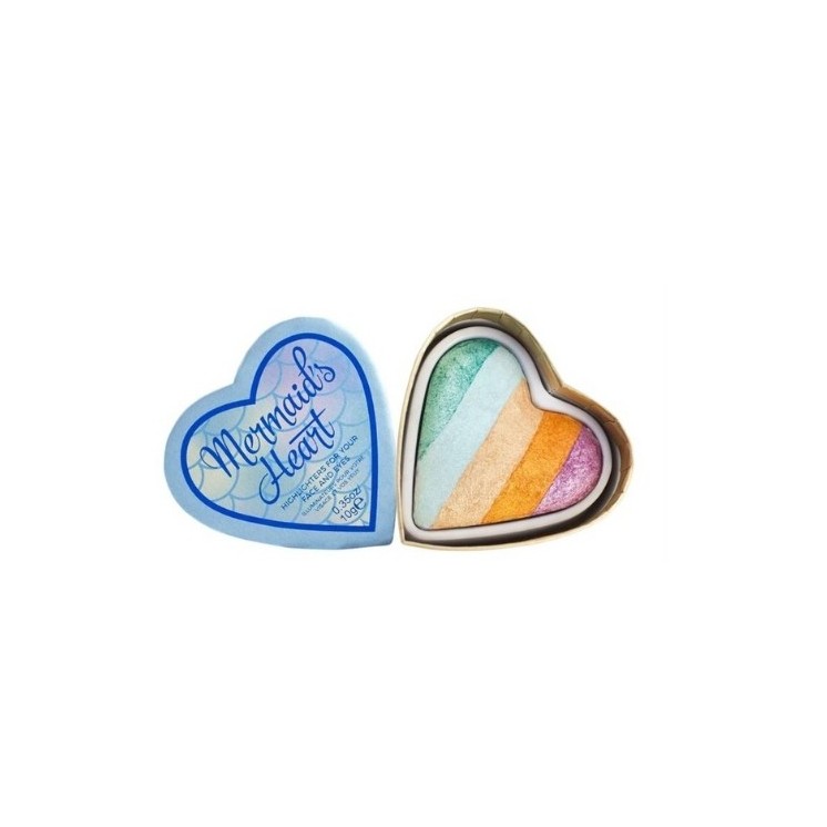 Makeup Revolution I Heart Revolution Mermaids Heart Gesichts-Highlighter 10 g